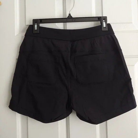 ATHLETA Black Cargo Trekkie Women Shorts Size 2 - Picture 11 of 11